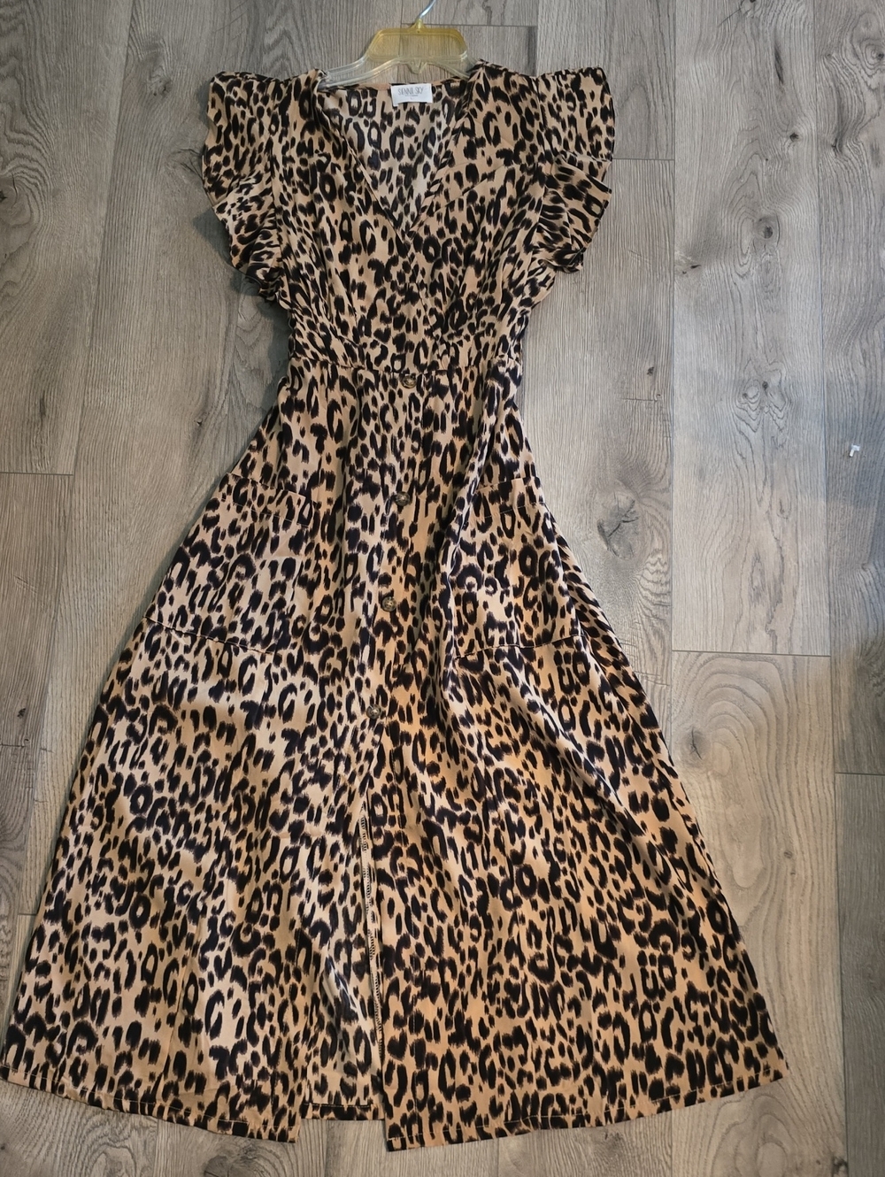 Leopard Print Summer Dress